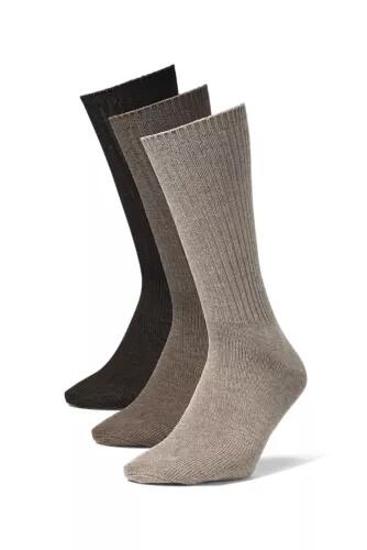 Eddie Bauer Men's Solid Crew Socks - 3 Pack Cover