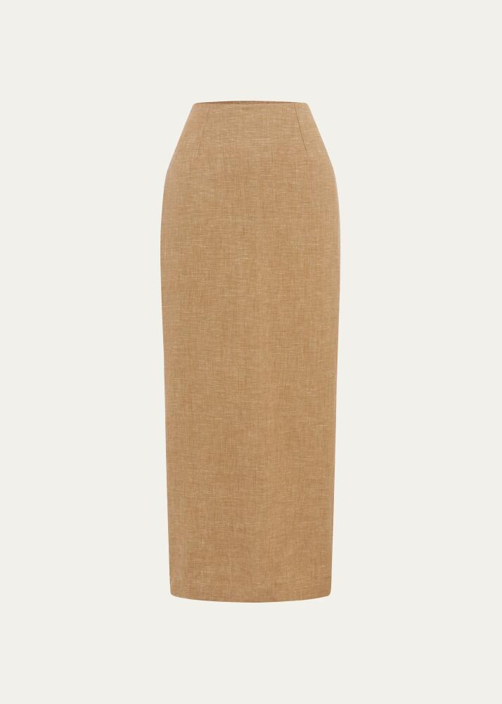 Posse Nancy Linen Pencil Skirt Cover