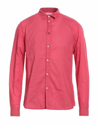 Officina 36 Man Shirt Coral Cotton Cover