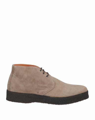 Andrea Ventura Firenze Man Ankle boots Dove grey Soft Leather Cover