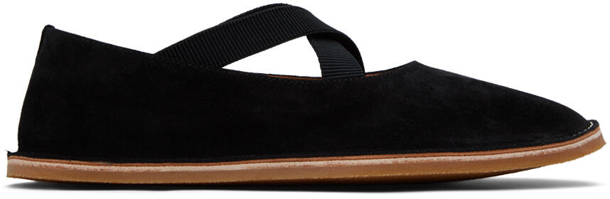 Dries Van Noten Black Criss-Cross Loafers Cover