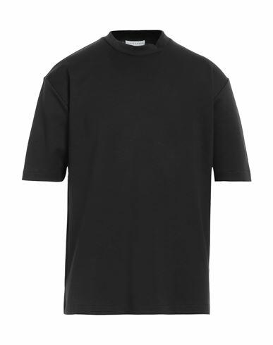 Kiefermann Man T-shirt Black Cotton, Elastane Cover