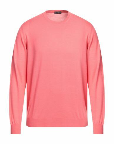 Drumohr Man Sweater Coral Merino Wool Cover