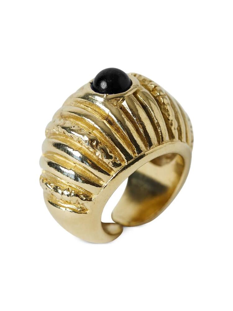 Paola Sighinolfi small reef textured ring - Gold Cover