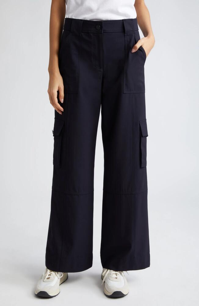 TWP Stretch Wool Cargo Pants in Midnight Cover