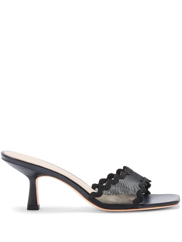 Loeffler Randall 69mm Milena mules - Black Cover