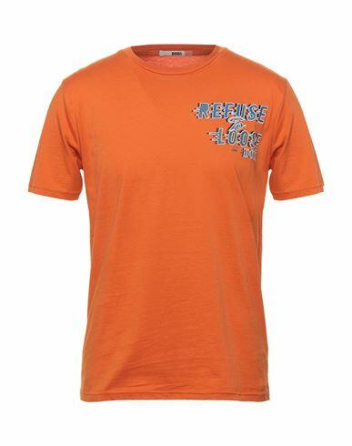 Dooa Man T-shirt Orange Cotton Cover