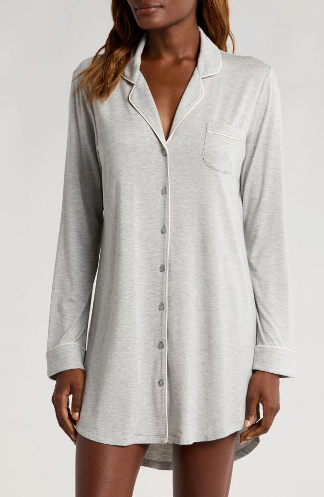 Nordstrom Moonlight Eco Nightshirt in Grey Heather Cover