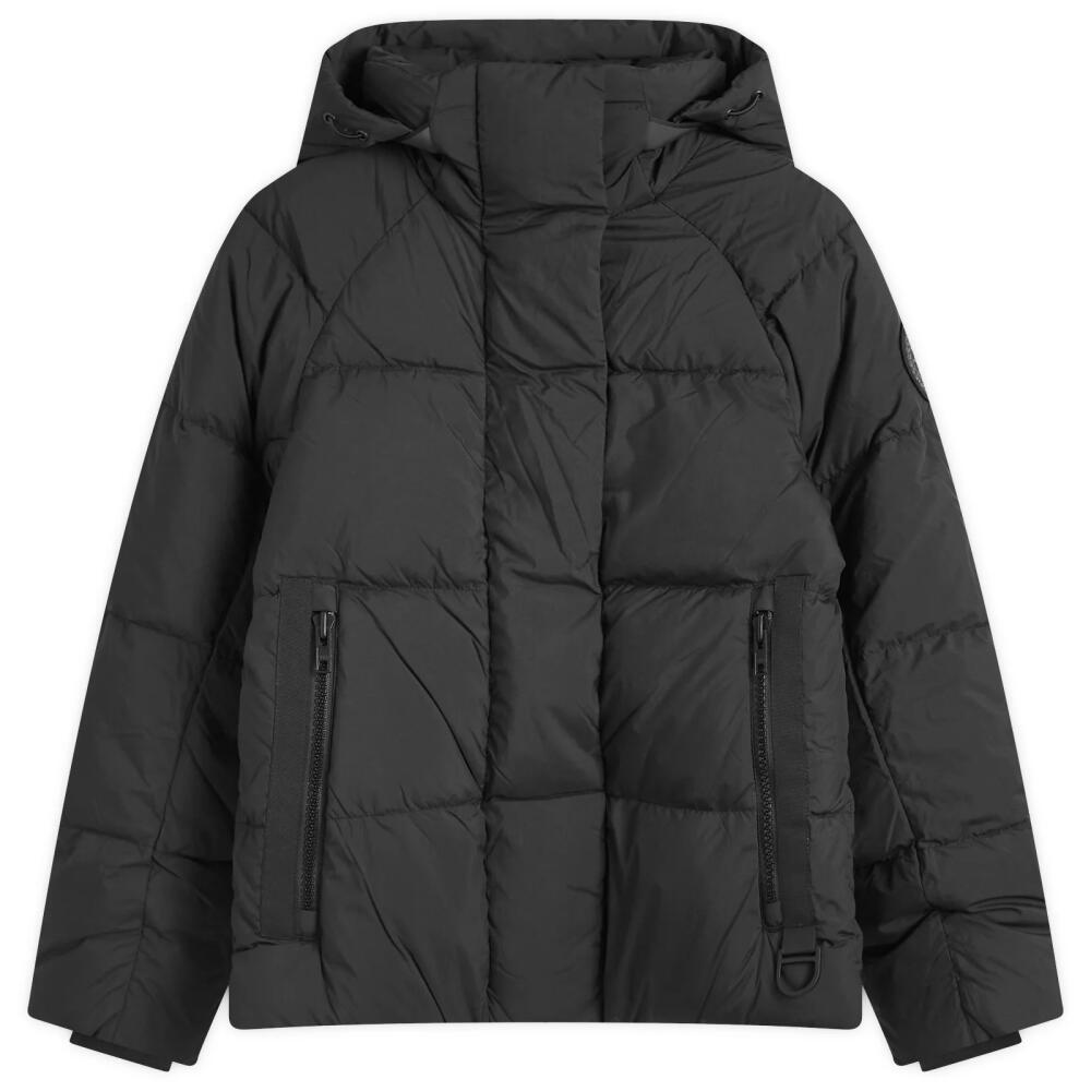 Canada Goose Women's Junction Parka Jacket in Black Cover