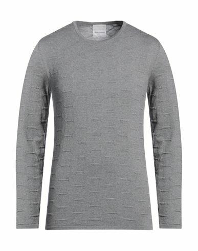 Primo Emporio Man Sweater Grey Merino Wool Cover