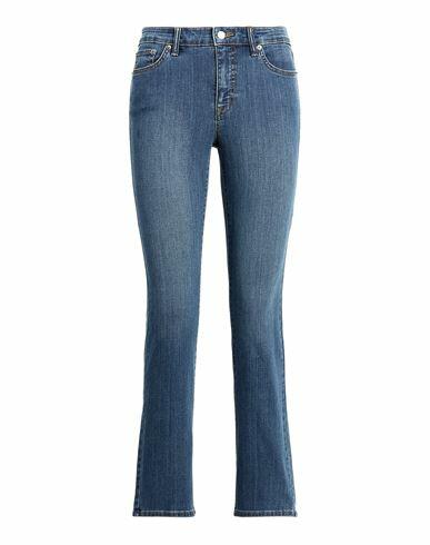 Lauren Ralph Lauren Mid-rise Straight Jean Woman Jeans Blue Cotton, Recycled polyester, Elastane Cover