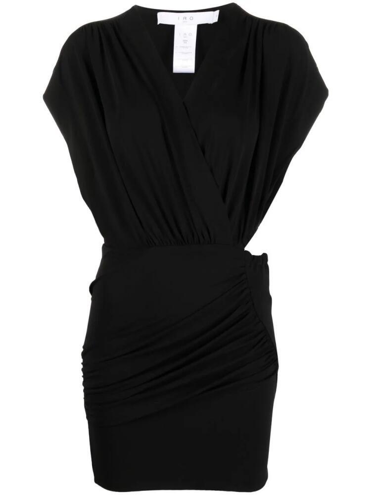 IRO V-neck minidress - Black Cover