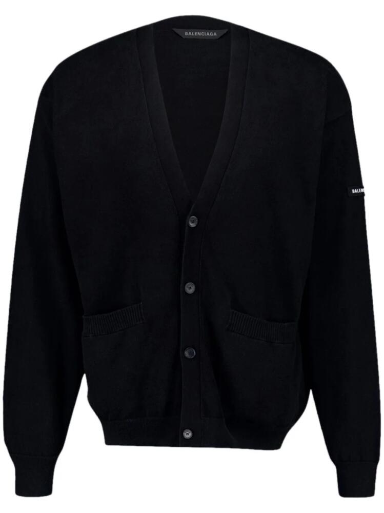 Balenciaga cotton cardigan - Black Cover