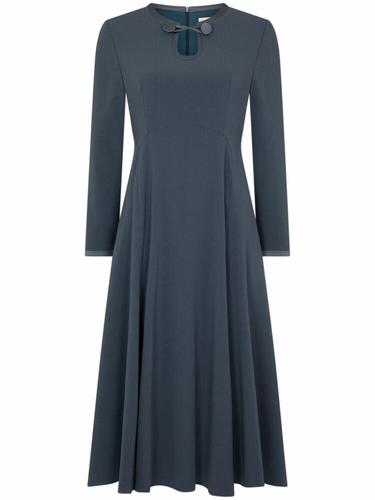 JANE Taite long-sleeved midi dress - Grey Cover