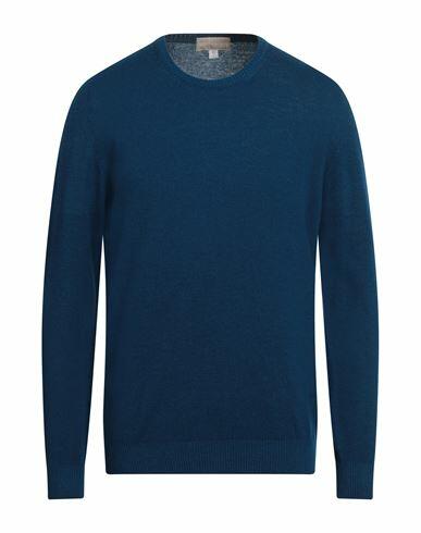 120% Lino Man Sweater Deep jade Cashmere, Virgin Wool Cover