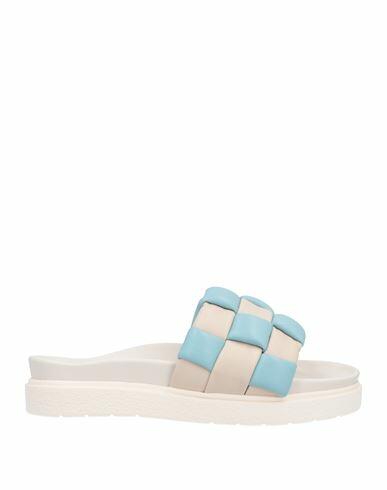 Inuikii Woman Sandals Sky blue Polyurethane Cover