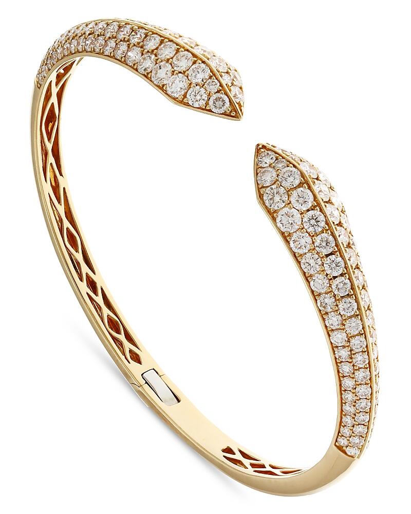 Alberto Milani 18K Yellow Gold Via Fiori Chiari Diamond Kiss Cuff Bracelet - Exclusive, Italy Campaign Cover