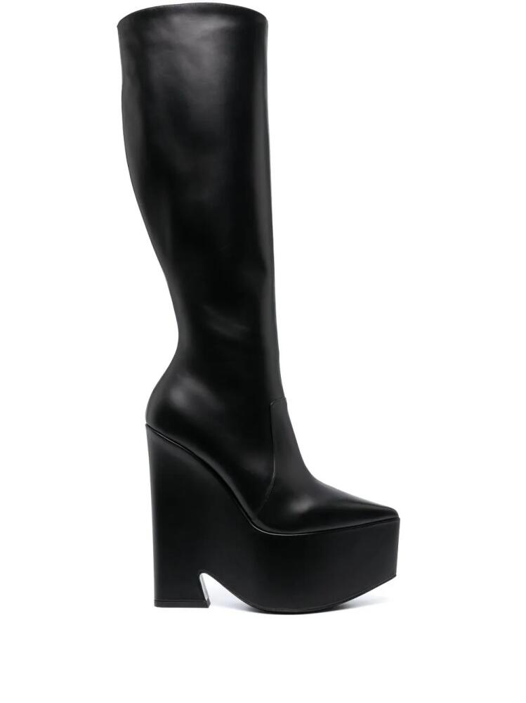 Versace Tempest knee-high boots - Black Cover