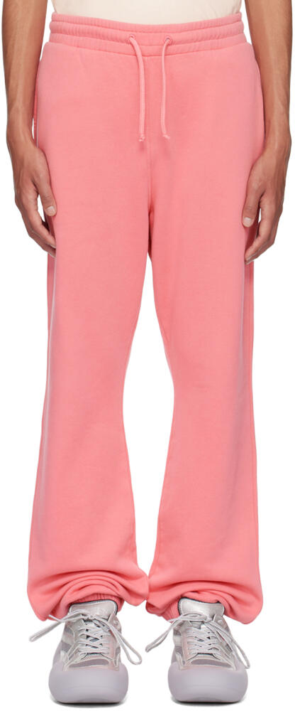 JW Anderson Pink Relaxed Sweatpants Cover