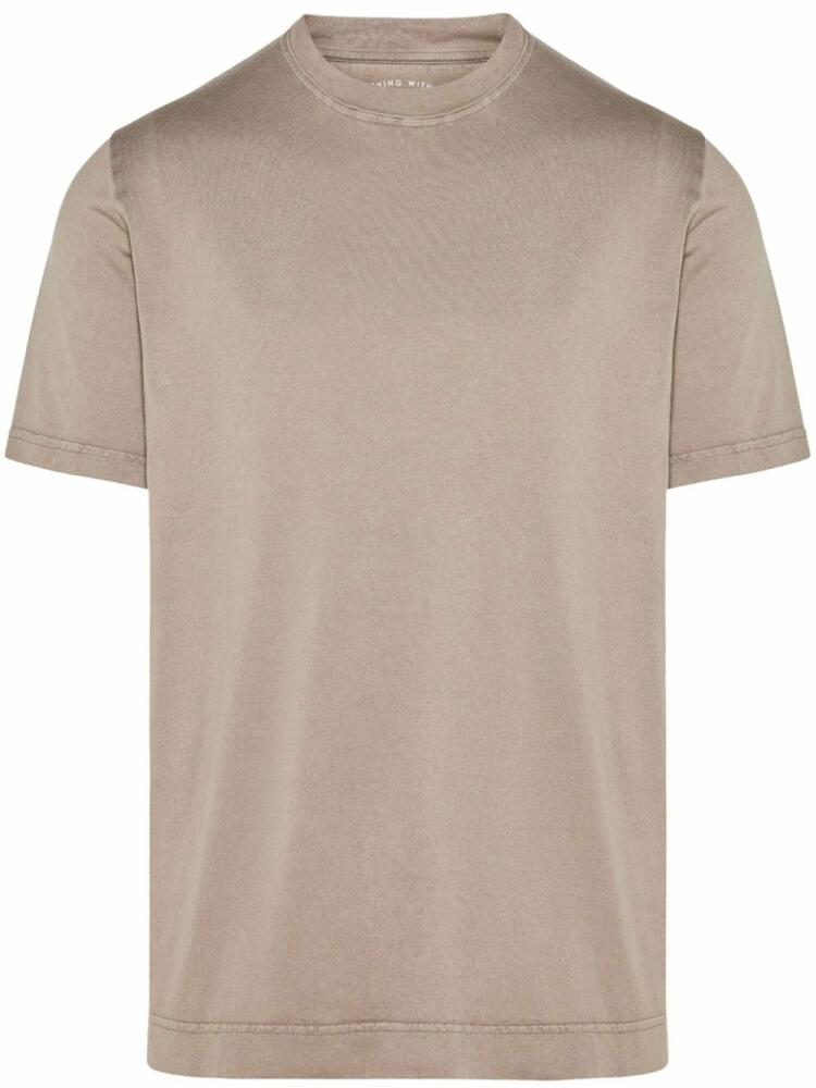 Fedeli Extreme cotton T-shirt - Neutrals Cover