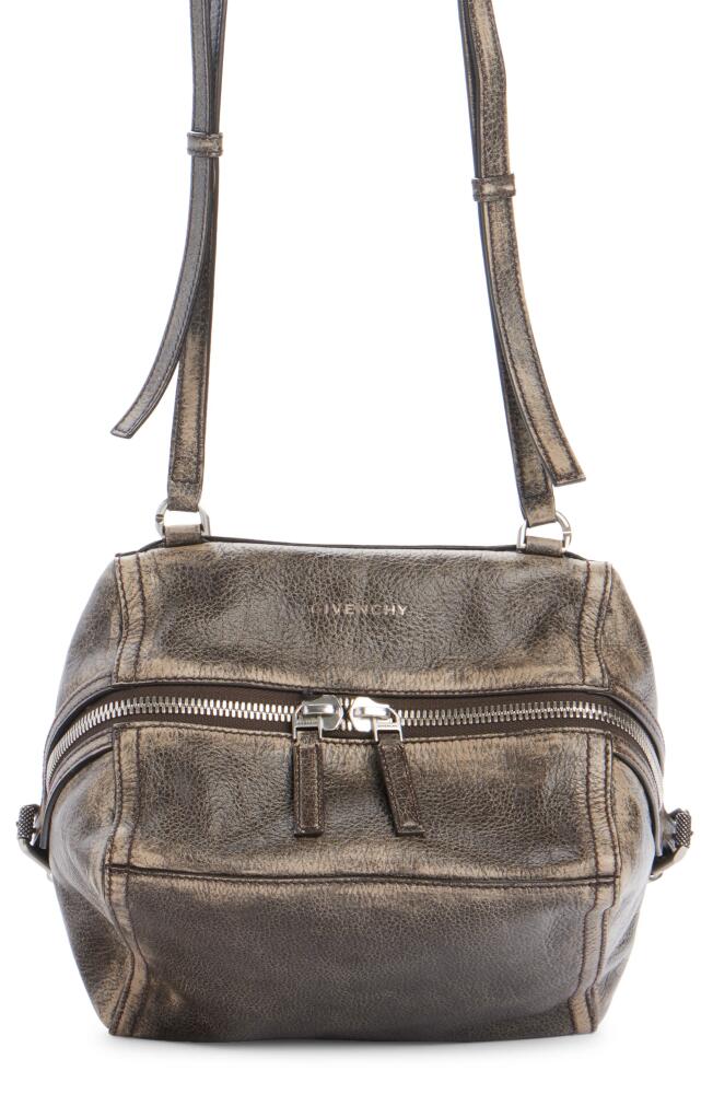 Givenchy Small Pandora Cube Crossbody Bag in Beige/Brown Cover