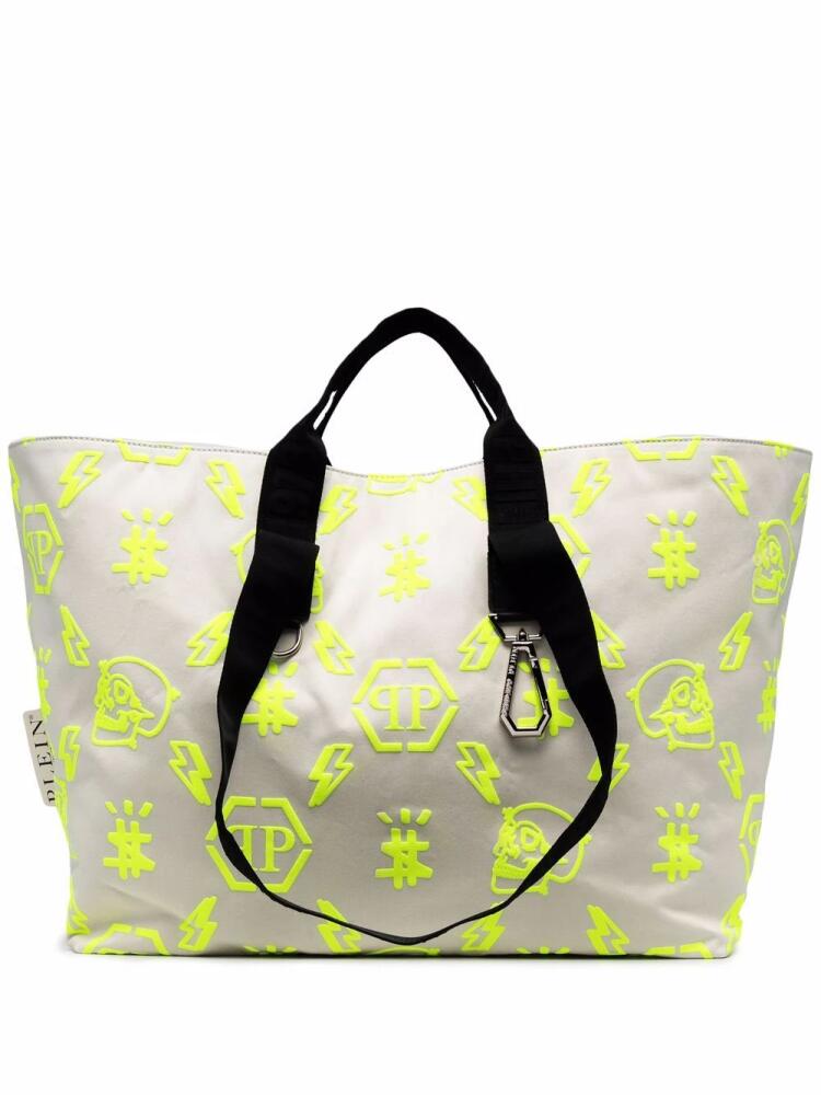 Philipp Plein monogram tote bag - Neutrals Cover