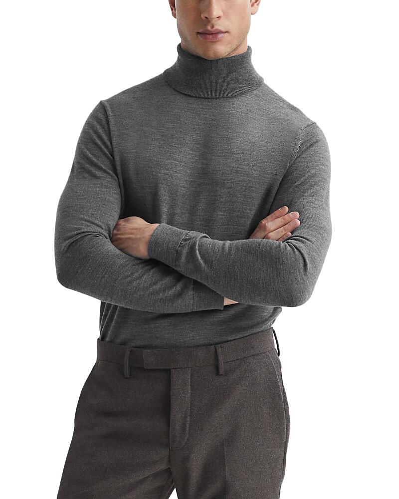 Reiss Caine Merino Wool Slim Fit Turtleneck Sweater Cover