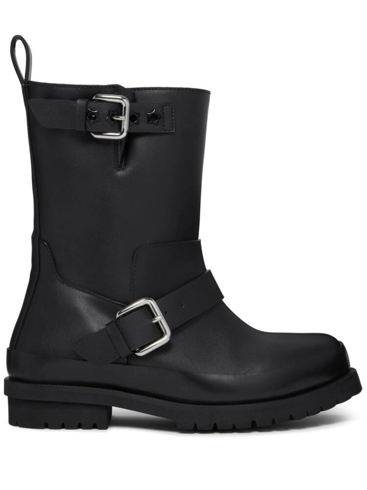 Stella McCartney Trace buckle-detail boots - Black Cover