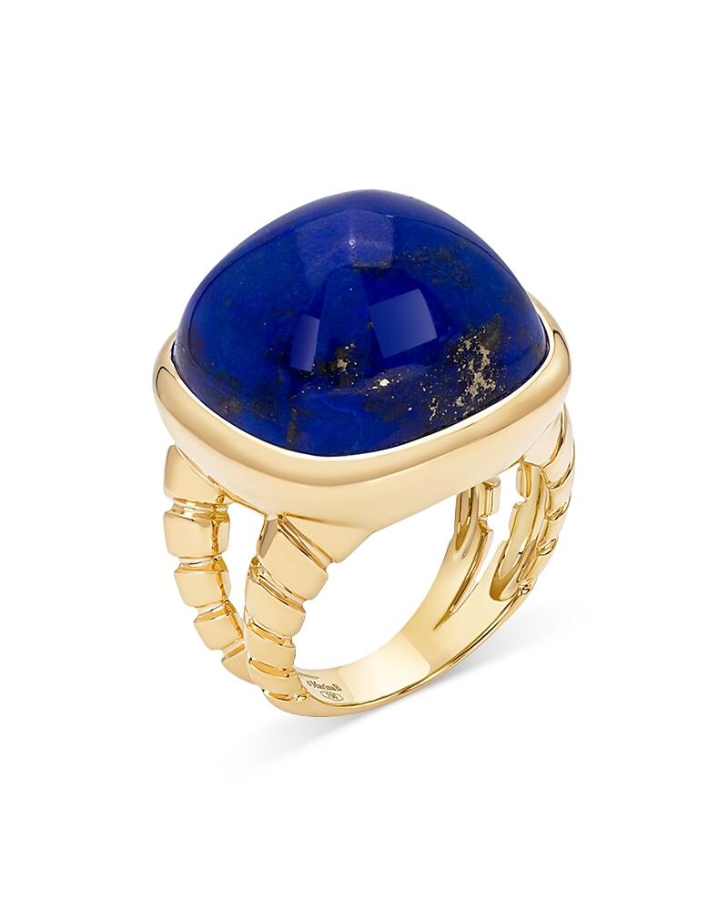 Marina B 18K Yellow Gold Tigella Lapis Lazuli Statement Ring Cover