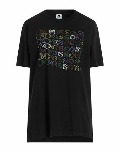 M Missoni Woman T-shirt Black Cotton Cover