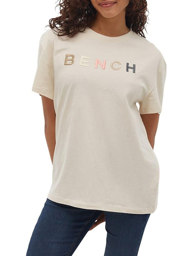 Bench. Women's The Aomie Oversize Tee - Chalk Cover