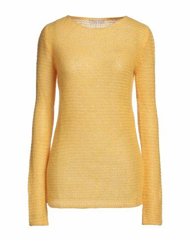 Pucci Woman Sweater Yellow Mohair wool, Polyamide, Wool Cover