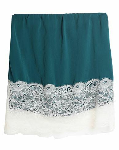 Aniye By Woman Mini skirt Deep jade Polyester, Polyamide Cover