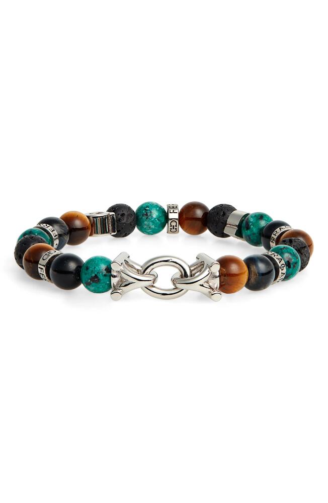 Salvatore Ferragamo Stone Bead Bracelet in Multicolor Cover