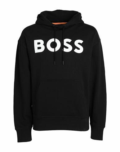 Boss Man Sweatshirt Black Cotton, Polyester Cover