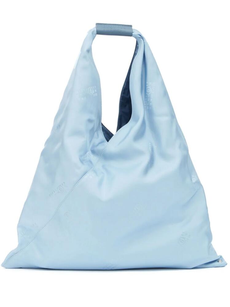 MM6 Maison Margiela medium Classic Japanese tote bag - Blue Cover