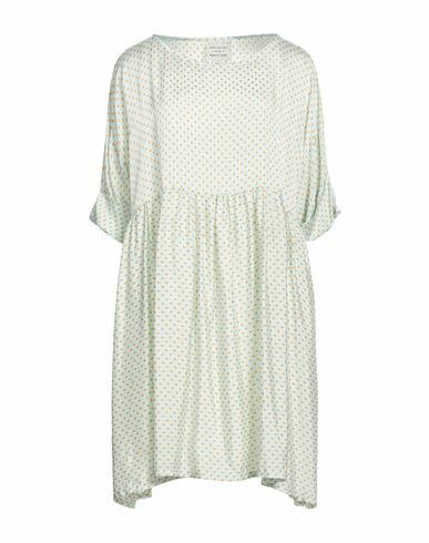 Alessia Santi Woman Mini dress Light green Viscose, Cupro Cover