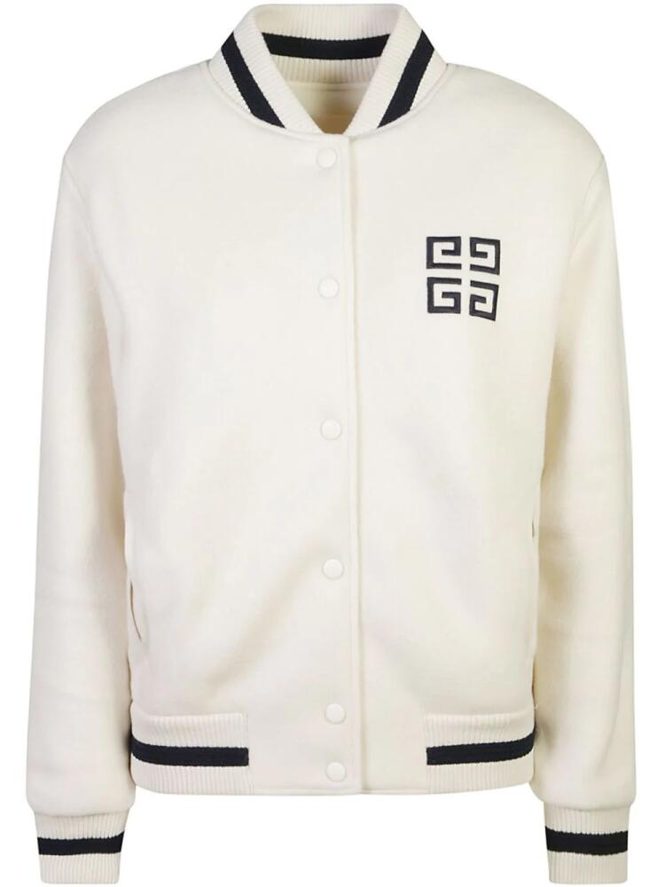 Givenchy Varsity 4G bomber jacket - Neutrals Cover