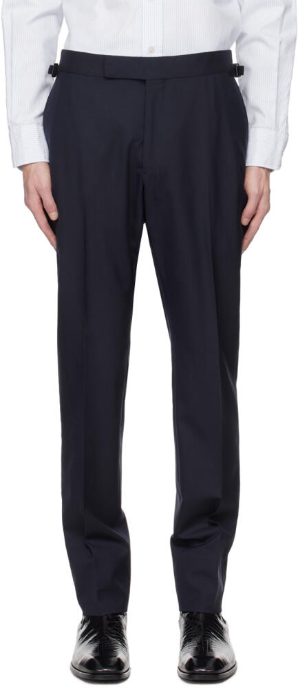 TOM FORD Navy Super 120's Trousers Cover