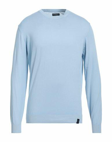 North Sails Man Sweater Light blue Cotton Cover