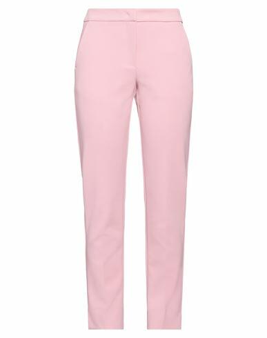 Rebel Queen Woman Pants Pink Polyester, Elastane Cover