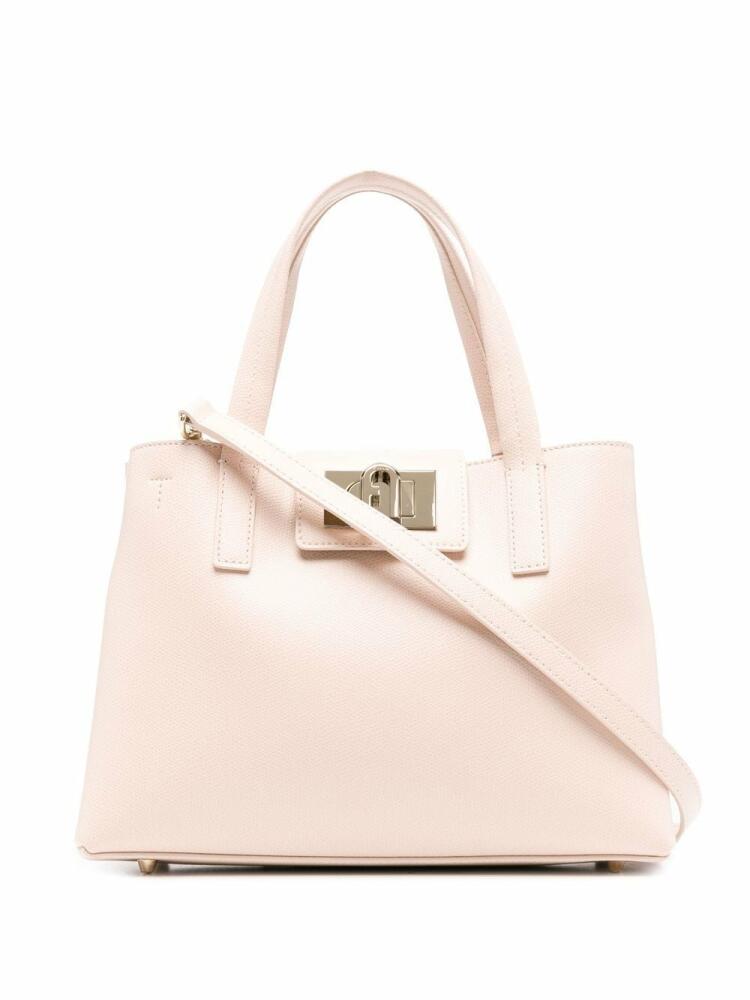 Furla 1927 leather tote bag - Neutrals Cover