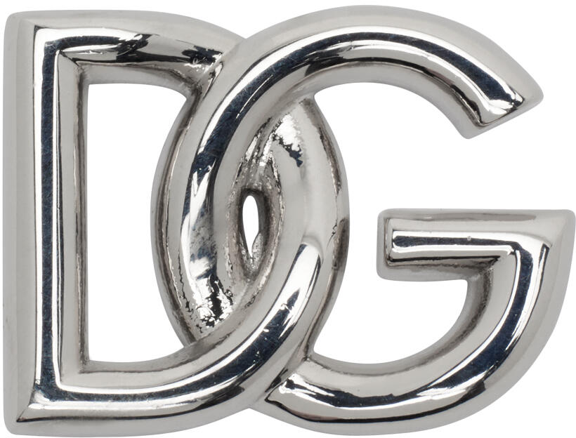 Dolce&Gabbana Silver Logo Single Earring Cover