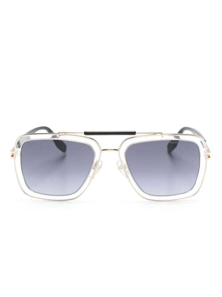 Marc Jacobs Eyewear pilot-frame sunglasses - Gold Cover