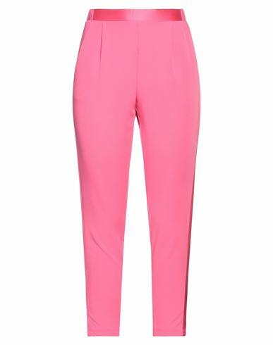 Imperial Woman Pants Magenta Polyester, Viscose, Elastane Cover