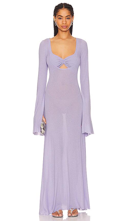 MANURI Nina Dress in Lavender Cover