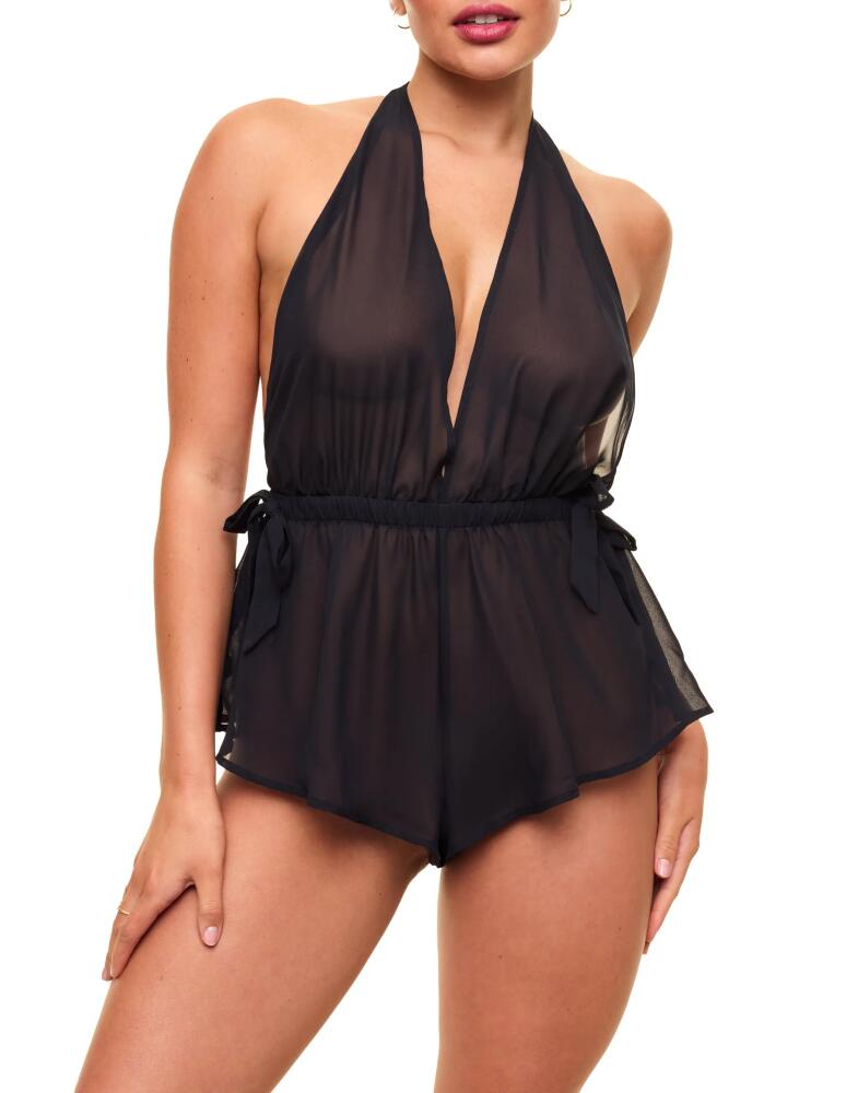 Adore Me Merilyn Romper Lingerie in Black Cover