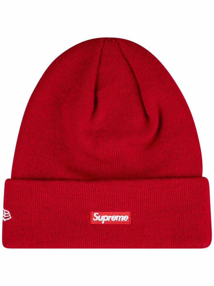 Supreme x New Era S Logo beanie - Red Cover