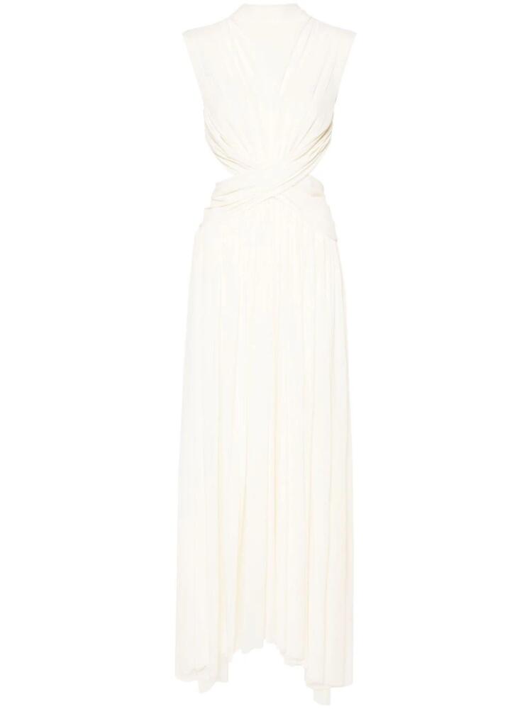 Philosophy Di Lorenzo Serafini cut-out detail dress - Neutrals Cover