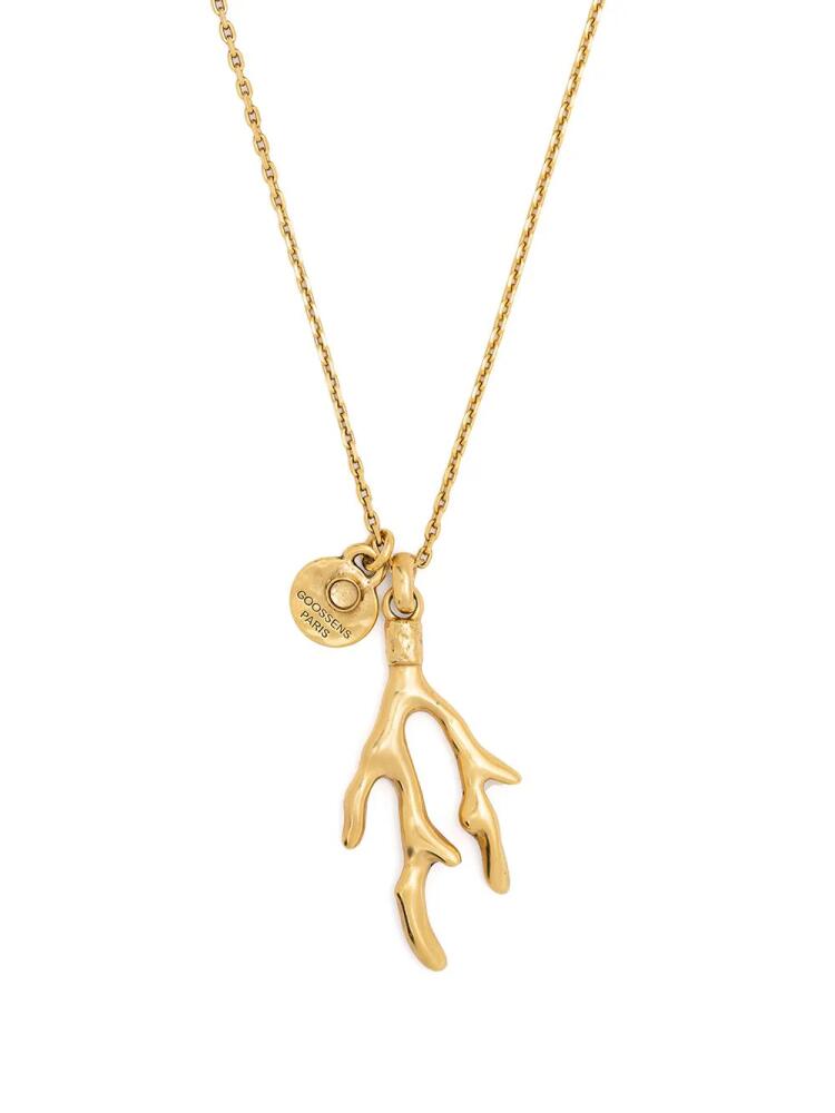 Goossens Talisman coral necklace - Gold Cover